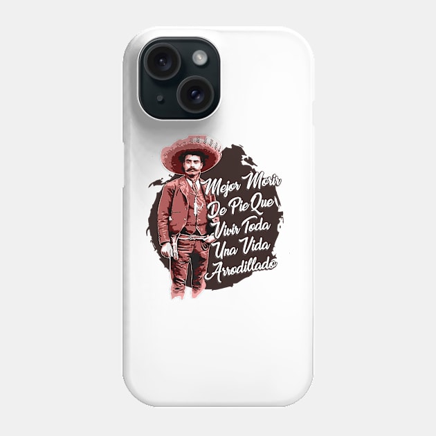 Mexican Revolution Hero Phone Case by Yoko Momoka