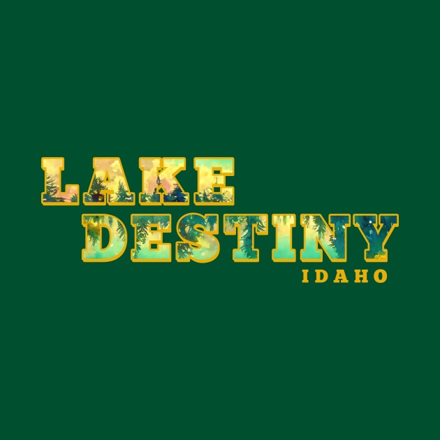 Lake Destiny Idaho by Heyday Threads