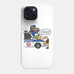 Vegan Police Arrest Phone Case