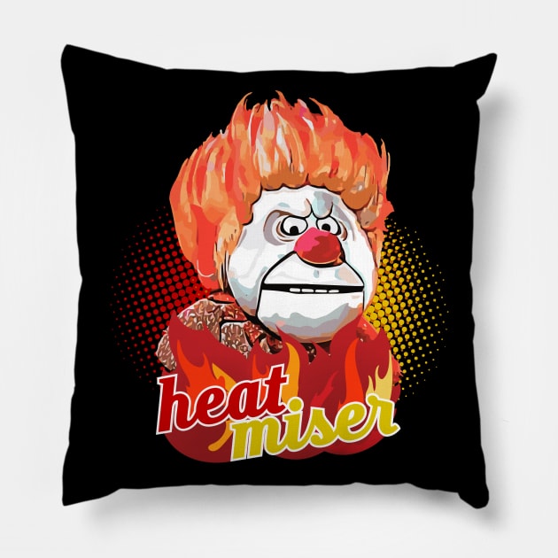 Heat Miser fan art Pillow by vlada123