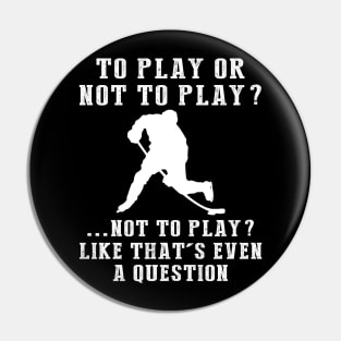 Slapshot Shenanigans - Embrace the Hockey Craze! Pin