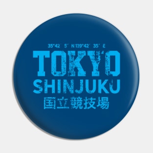 Tokyo Shinjuku City Pin