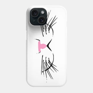 Cute cat face Phone Case