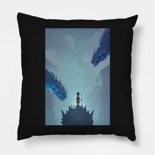 Slayer of Dragons Pillow