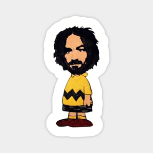 Charles Manson Cartoon Style Magnet