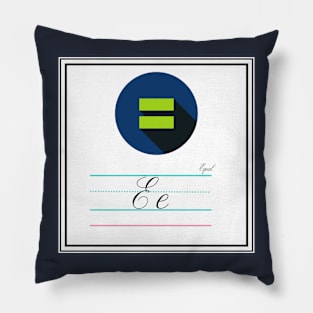 Equal Queer Alphabet Cards Pillow