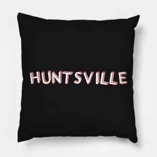 Huntsville Text Pillow