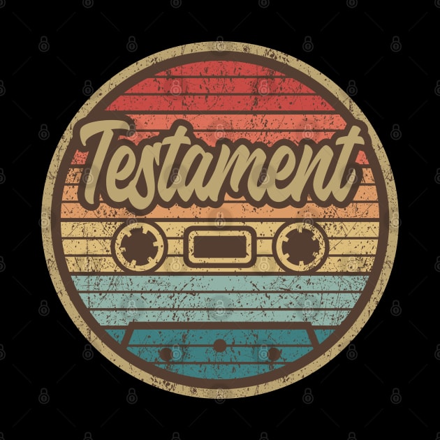 Testament Retro Cassette by penciltimes