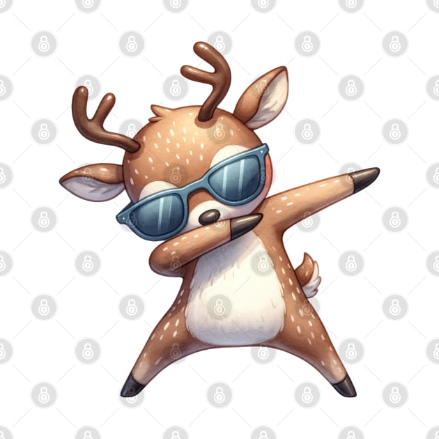 Christmas Reindeer Dabbing Dance by Chromatic Fusion Studio