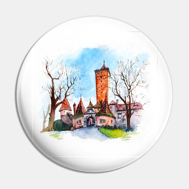 Rothenburg ob der Tauber, Bavaria Pin by kavalenkava