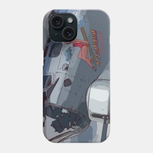 World War II Bomber with Nose Art Phone Case