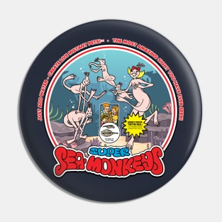 Super Sea Monkeys Pin