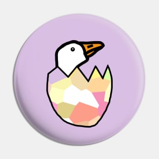 Baby Goose Easter Egg Pin