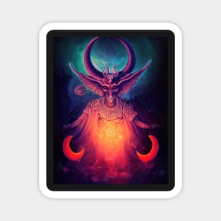 Baphomet Halloween T-Shirt Magnet