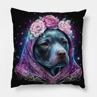 Spiritual Staffy Pillow