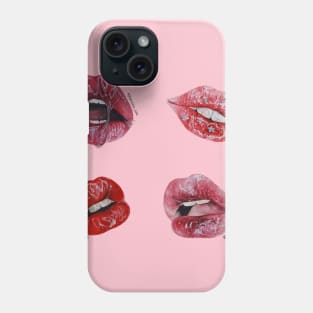 assorted lips Phone Case