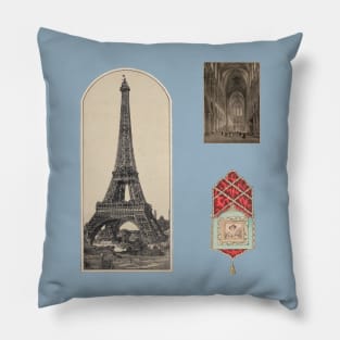 Vintage Paris Set Pillow