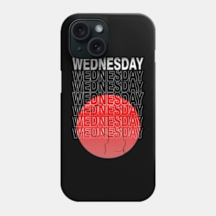 Wednesday Retro Funny Phone Case