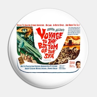 Voyage to the Bottom of the Sea Movie Poster Pin