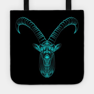 Psychedelic Linework Ibex Tote