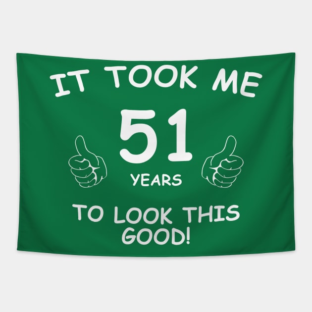 51th birthday Tapestry by Circle Project