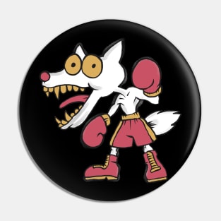 Dog boxing Pin