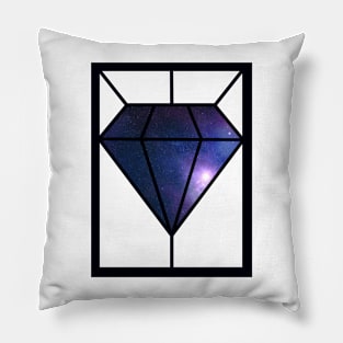 Galactic Diamond Pillow