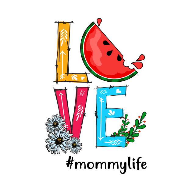 Love Mommy Life Tropical Fruit Watermelon by Simpsonfft