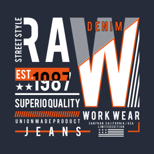 Raw Street Style T-Shirt