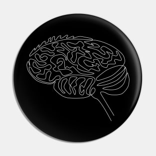 One-line Brain Pin