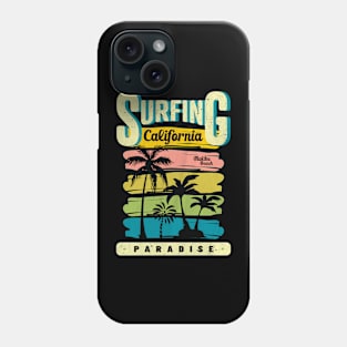 Surfing California Phone Case