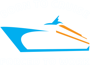 Born To Cruise Forced To Work Magnet