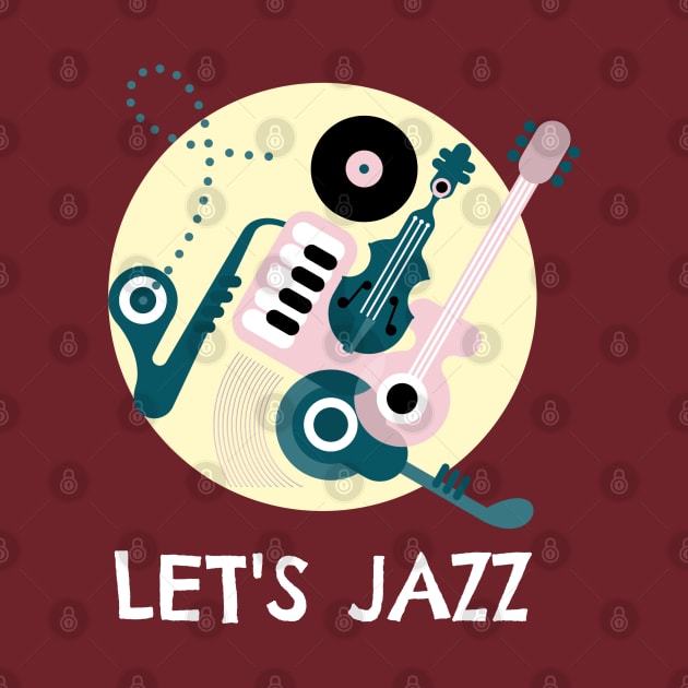 Modern Let's Jazz musician by DeliriousSteve