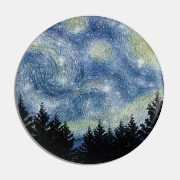 Starry Night Pin by Astrablink7