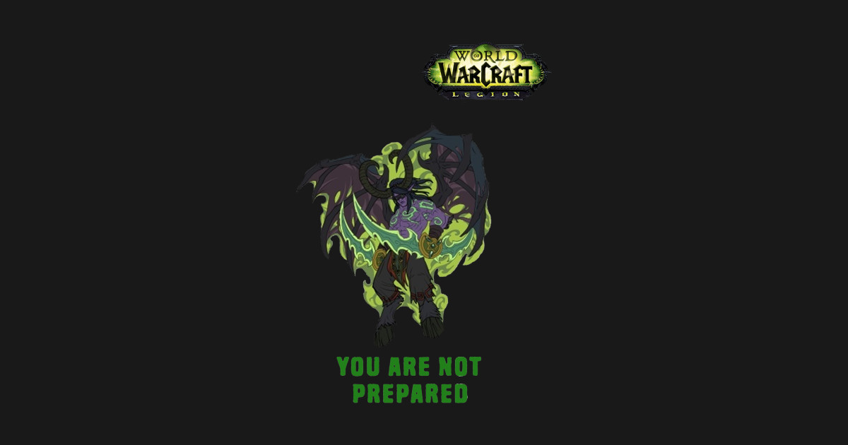 Illidan Stormrage T Shirts Teepublic