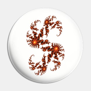 Chinese dragon style art Pin