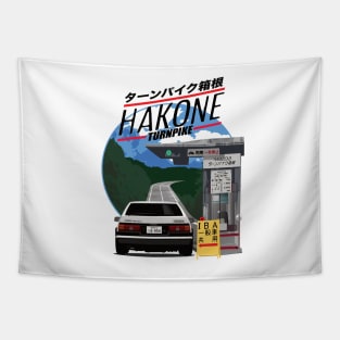 Hakone Toyota AE86 Trueno Tapestry