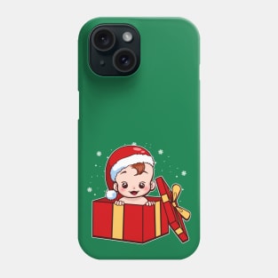 Santa Baby For Expecting Mothers Phone Case