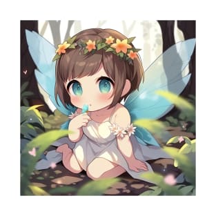 Chibi Forest Fairy Anime T-Shirt