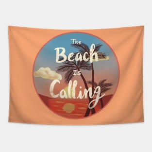 The Beach is Calling Tapestry