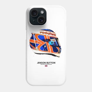 F1 2010 Jenson Button Crash Helmet Phone Case