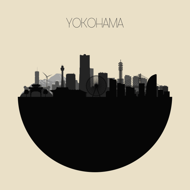 Yokohama Skyline by inspirowl