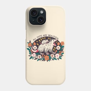 All cats are beautiful Phone Case