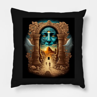 Portal to another dimension Pillow