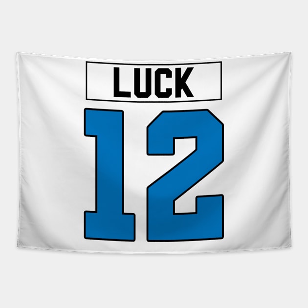 Andrew Luck Tapestry by Cabello's