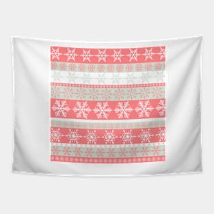 Snowflakes pattern Tapestry