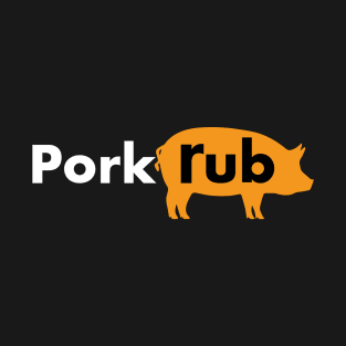 Mens "Pork Rub" Funny grilling ribs T-Shirt