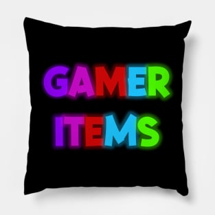 Gamer items Pillow