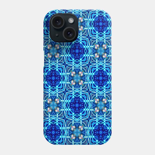 Blue and beautiful underwater patterns. Phone Case by PatternFlower