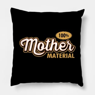 Retro Vintage Mothers Best Mom Slogan Gift For Moms Pillow